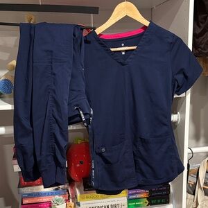 Med Couture Navy Scrub set